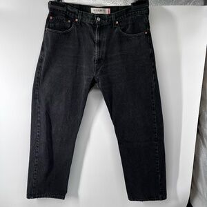 Levi's Men's 505  Dark Gray Regular Fit Jeans 38x30